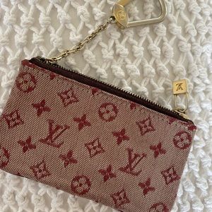 Louis Vuitton Key Chain / Wallet / Coin Case
